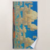 Serviette De Plage Cloud World par Maynard Dixon (Devant)