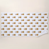 Serviette de plage Clown Boy (Devant)