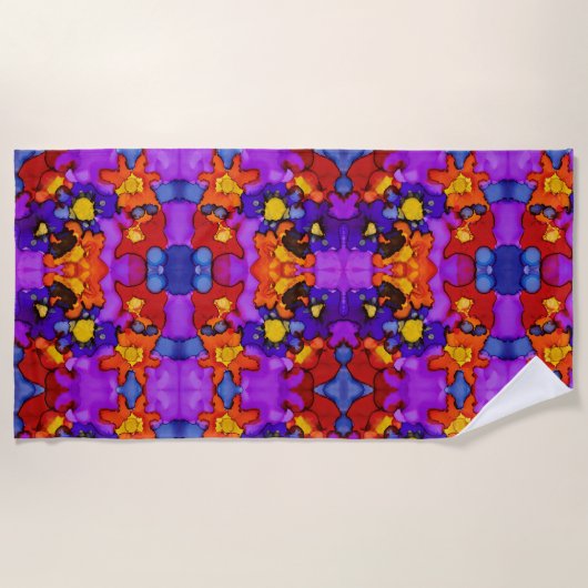 Serviette De Plage Clown Show (Devant)