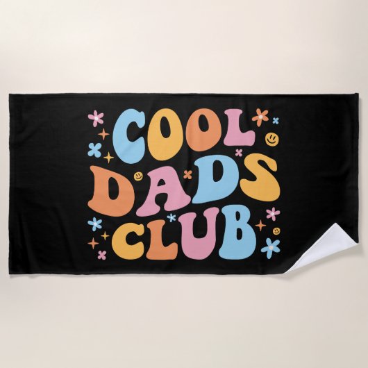Serviette De Plage Club cool Dads III (Devant)