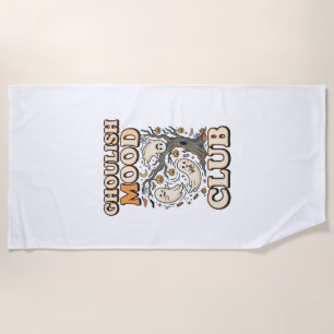 Serviette De Plage Club d'ambiance sinistre Halloween