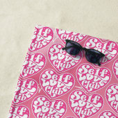 Serviette De Plage Club d'Amour de Soi (En situation)