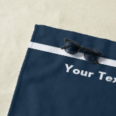 Serviette De Plage Club de Surf Beluga Point (En situation)