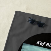 Serviette De Plage Club de surf Kef Bir (En situation)