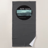 Serviette De Plage Club de surf Kef Bir (Devant)