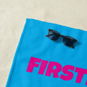 Serviette De Plage Club de surf Sunrise (En situation)