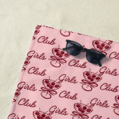 Serviette De Plage Club des filles (En situation)