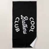 Serviette De Plage Club des Frères cool I (Devant)