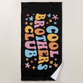 Serviette De Plage Club des Frères cool III (Devant)