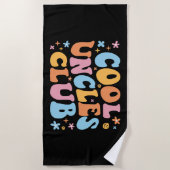 Serviette De Plage Club des oncles cool III (Devant)