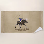 Serviette De Plage Club Polo North Star (Devant)