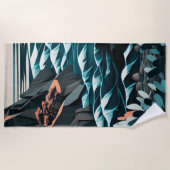 Serviette De Plage Coastal (Devant)
