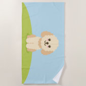 Serviette De Plage Cockapoo (Devant)
