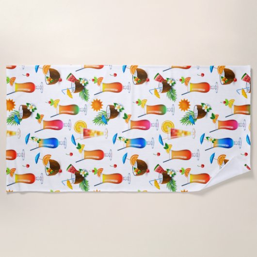 Serviette De Plage Cocktail (Devant)