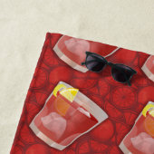 Serviette De Plage Cocktail Americano (En situation)