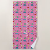 Serviette De Plage Cocktail Boisson Assortiment Thunder_Cove (Devant)
