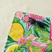 Serviette De Plage Cocktail de citron Prépa | Week-end d'enterrement (En situation)