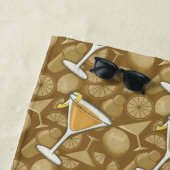 Serviette De Plage Cocktail Sidecar (En situation)