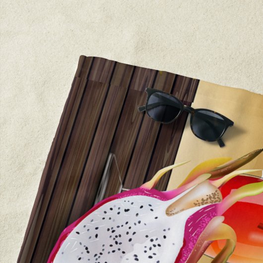 Serviette De Plage Cocktails d'été (En situation)