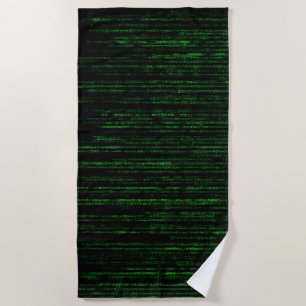 Serviette De Plage Code matrice