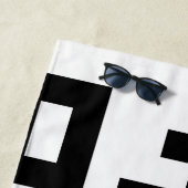 Serviette De Plage code qr (En situation)