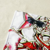 Serviette De Plage CodeBonbons (En situation)