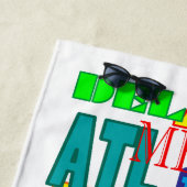 Serviette De Plage Codes d'aéroport international de voyageur du (En situation)