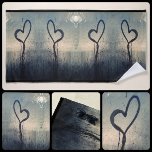 Serviette De Plage Coeurs vapeur