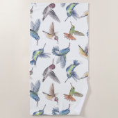 Serviette De Plage Colibri (Devant)