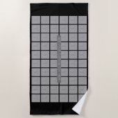 Serviette De Plage Collage de 60 Modèles photo - Peut modifier la cou (Devant)