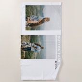 Serviette De Plage Collage de photos (Devant)