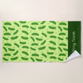 Serviette De Plage Collection Pickle & Fresh (Devant)