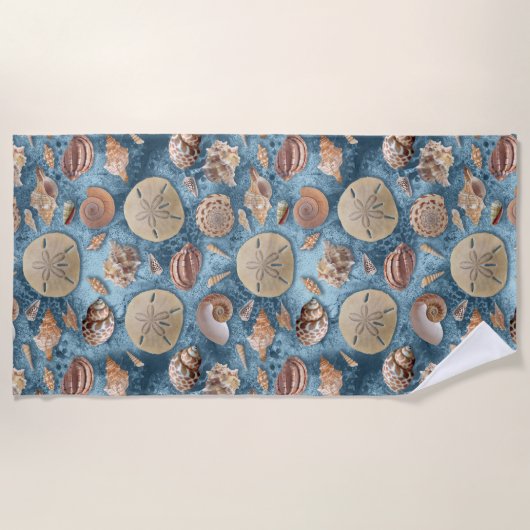 Serviette De Plage Collection Seashells (Devant)