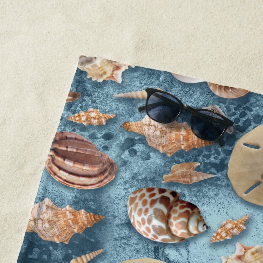 Serviette De Plage Collection Seashells (En situation)