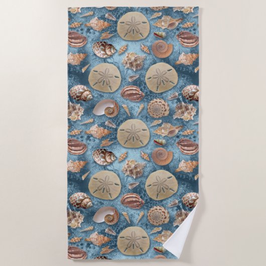 Serviette De Plage Collection Seashells (Devant)