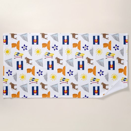 Serviette De Plage Colorado (Devant)