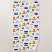 Serviette De Plage Colorado (Devant)