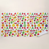Serviette De Plage coloré (Devant)