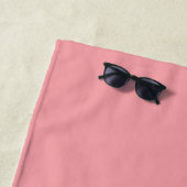 Serviette De Plage Coloré "XOXO" Saint-Valentin (En situation)