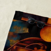 Serviette De Plage Composition d'orbite mécanique Steampunk (En situation)