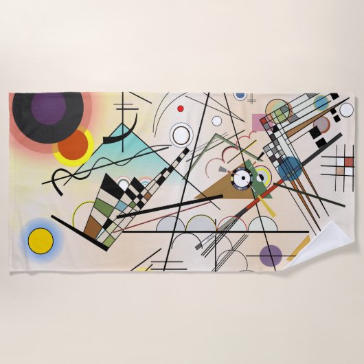 Serviette De Plage Composition VIII by Wassily Kandinsky (Devant)