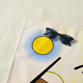Serviette De Plage Composition VIII by Wassily Kandinsky (En situation)