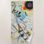 Serviette De Plage Composition VIII par Wassily Kandinsky (Devant)
