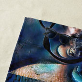 Serviette De Plage Conception (En situation)