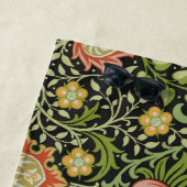 Serviette De Plage Conception botanique florale persane de William Mo (En situation)