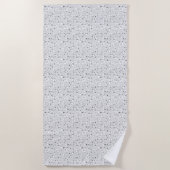 Serviette De Plage conception complète sept (Devant)