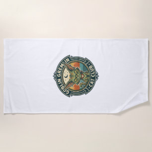Serviette De Plage Conception de chat mignon de lutin gremlin - Gobel