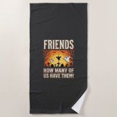 Serviette De Plage Conception de cimetière de fantômes Halloween Frie (Devant)