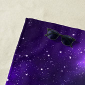 Serviette De Plage Conception de constellations de l'espace cosmique  (En situation)