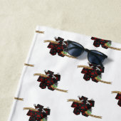 Serviette De Plage Conception de dés non fiables (En situation)